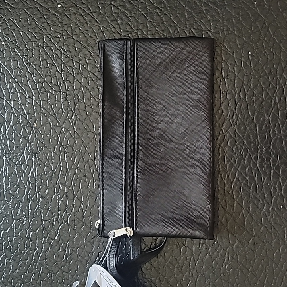 Elegant Black Wristlet